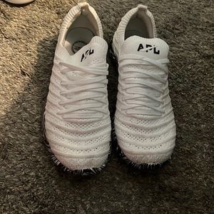 APL sneakers great condition only worn once. Few minor stains on them